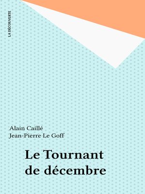 cover image of Le Tournant de décembre